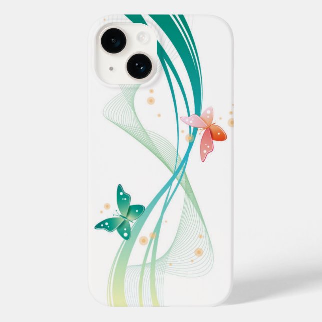 iPhone 14 Case-Butterflies Case-Mate iPhone 14 Hülle (Rückseite)