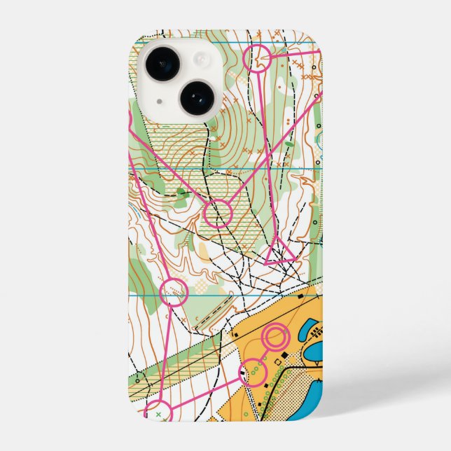 iPhone 14 Case - Orientierungskurs iPhone 14 Hülle (Rückseite)