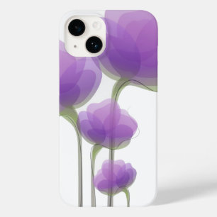 iPhone 14 Case-Purple Flowers Case-Mate iPhone 14 Hülle