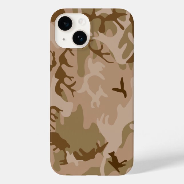 iPhone 14 Case-Wüste-Camouflage Case-Mate iPhone 14 Hülle (Rückseite)