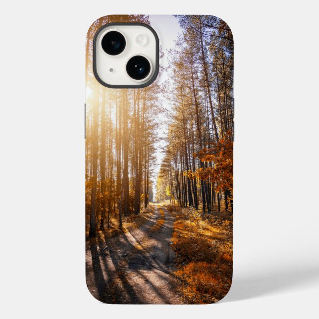 iPhone 14 Hüllen mit poetischen Naturbildern (Rückseite)