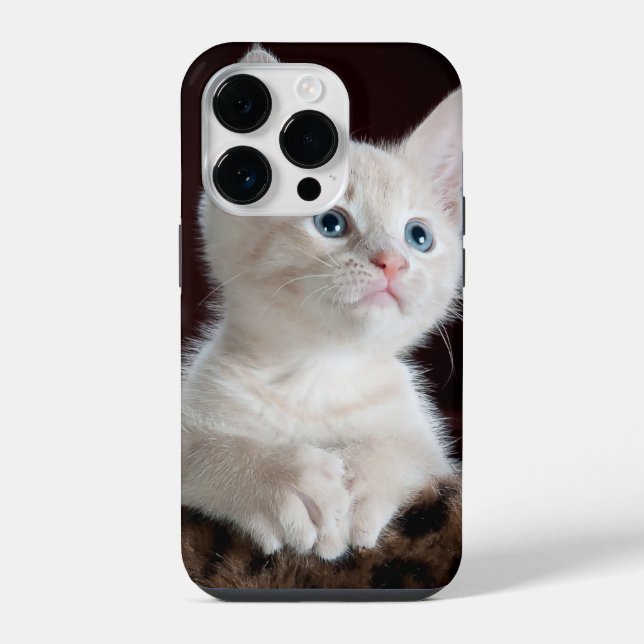 iphone 14 Hüllen pro cat Liebe Hülle (Rückseite)