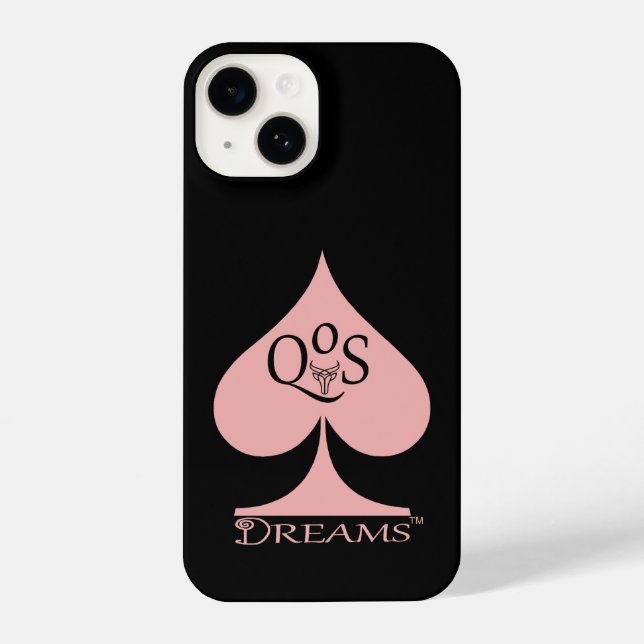 iPhone 14 Phone Case Queen of Spades BBC MILF QoS iPhone 14 Hülle (Rückseite)