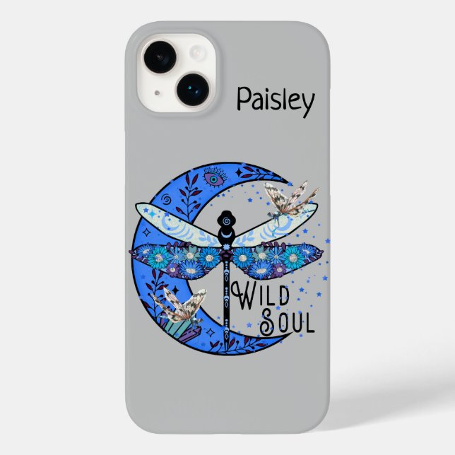 iPhone 14 Plus Fall mit Libellen Case-Mate iPhone 14 Plus Hülle (Rückseite)