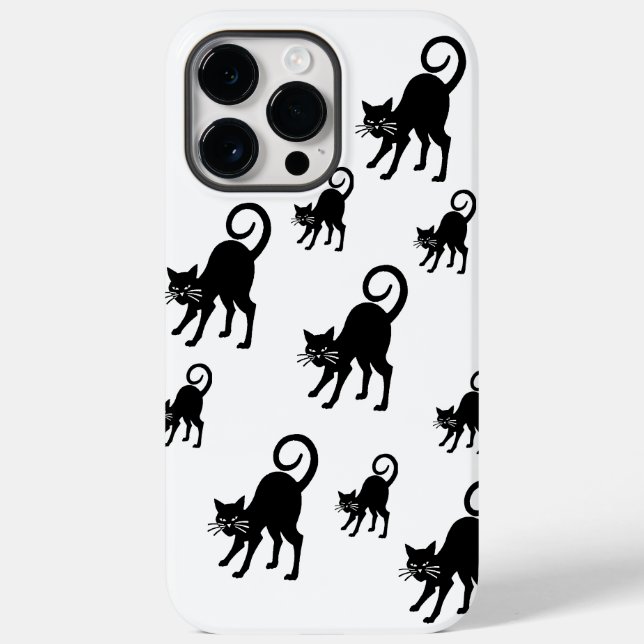 IPhone 14 Pro Max - Black Cat Case (Rückseite)