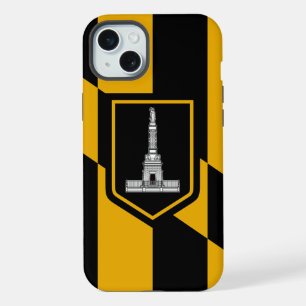 iPhone 15 Plus Case-Mate, Baltimore-Flagge Hülle