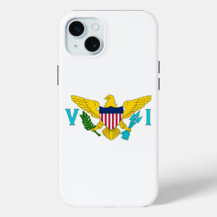 iPhone 15 Plus Case-Mate, Flagge der Jungferninsel Case-Mate iPhone Hülle