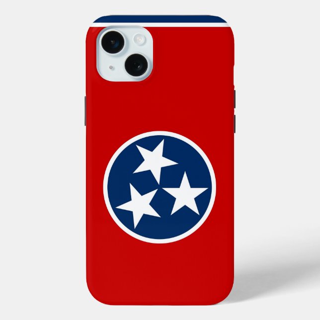 iPhone 15 Plus Case-Mate, Tennessee flag Case-Mate iPhone Hülle (Rückseite)