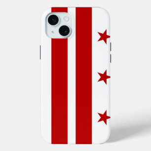 iPhone 15 Plus Case-Mate, Washington DC Flagge Case-Mate iPhone Hülle
