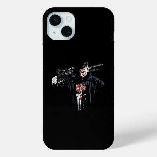 iPhone 15 Plus Coque avec l'homme frappant et l'ar
