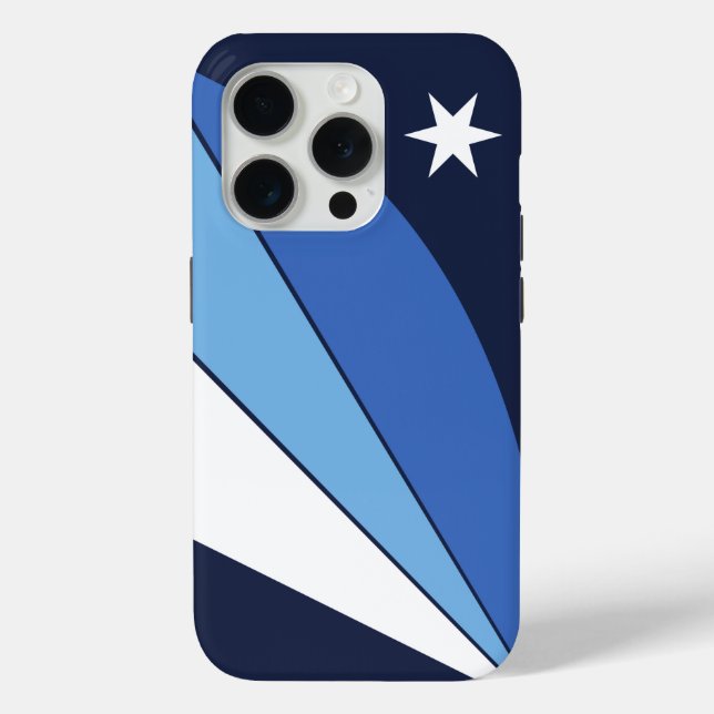 iPhone 15 Pro Case-Mate, Columbia flag Case-Mate iPhone Hülle (Rückseite)