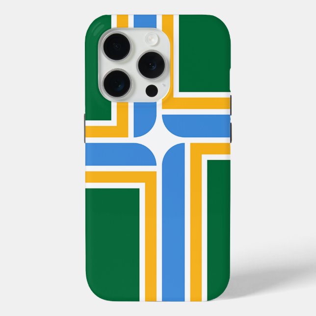 iPhone 15 Pro Case-Mate, Portland flag Case-Mate iPhone Hülle (Rückseite)