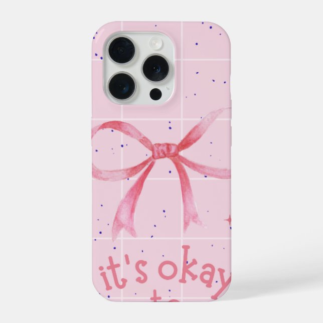 Iphone 15 Pro Hülle mit einem Banddesign (Rückseite)