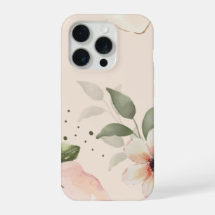 Iphone 15 Pro Hülle (Schöne Blumenmuster)