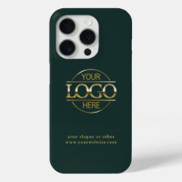 Logo professionnel personnalisé Coque vert foncé