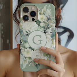 iPhone 15 Pro Max Coque Floral personnalisé-Mate Coque-Mate