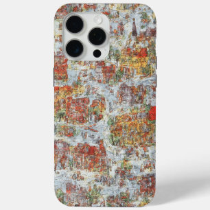 iPhone 15 Pro Max Coque mobile Urban Sketch Art