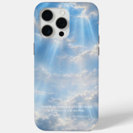 iPhone 15 Pro Max-Hülle • Leuchtende Wolken Schrif Case-Mate iPhone Hülle