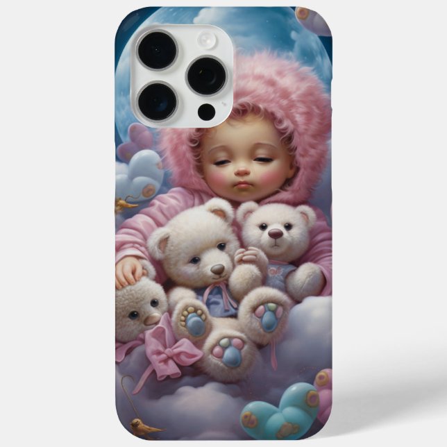 iPhone 15 Pro Max Hüllen - Mond-4 (Rückseite)