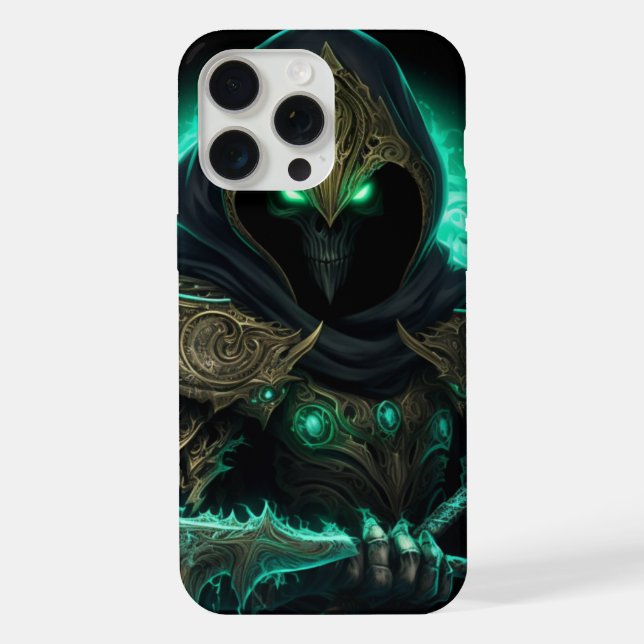 iPhone 15 Pro Max Hüllen -Skull 12 Hülle (Rückseite)