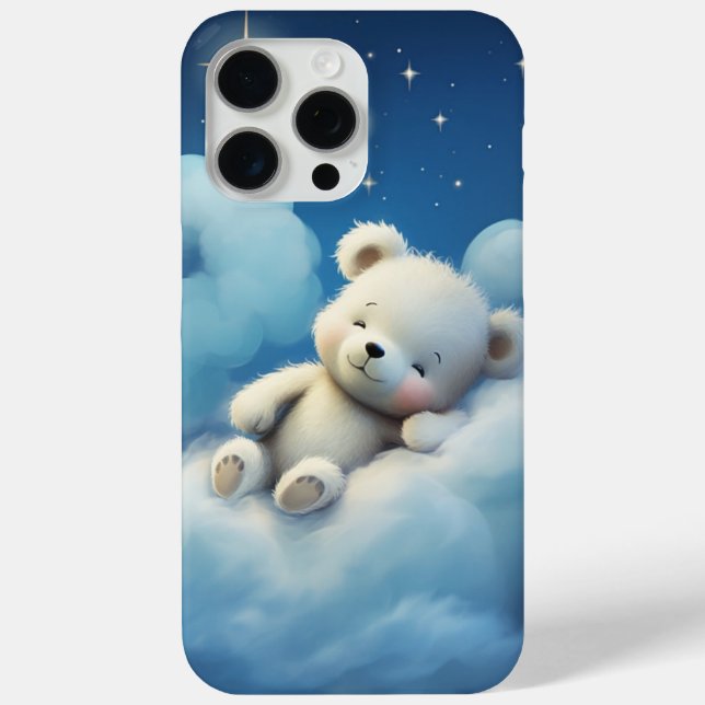 iPhone 15 Pro Max Hüllen - Teddy-3 (Rückseite)