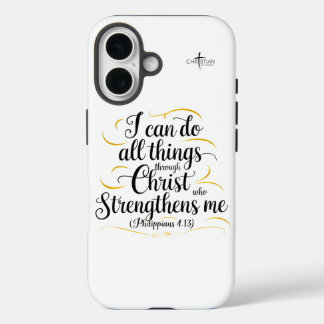 iPhone 16 Coque - Je peux faire tout - Philippiens