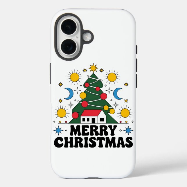 iPhone 16 Coque : Nouveau modèle de Noël / coque i (Verso)