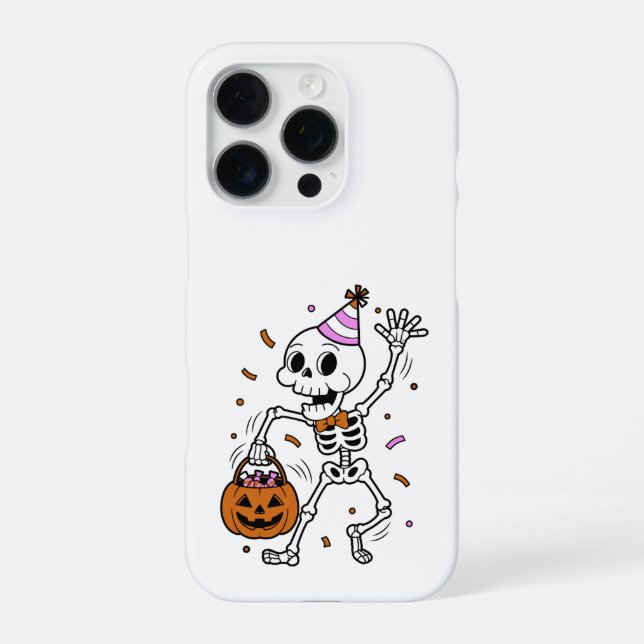 iPhone 16 Fall Halloween Design Pro Hülle (Rückseite)