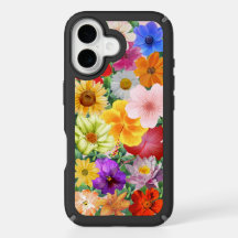 iPhone 16 Fall mit Blume