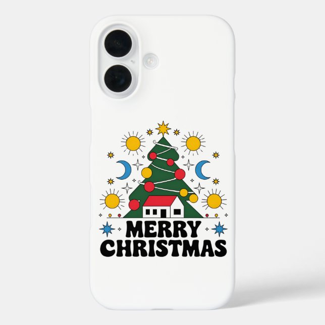 iPhone 16 Fall: Neues frohe Weihnachten / iPad Fal Hülle (Rückseite)