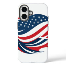 iPhone 16 Gehäuse u.s.a Flag