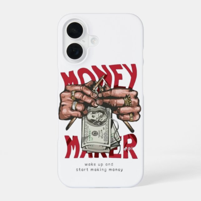 iPhone 16 Hülle Money Maker (Rückseite)