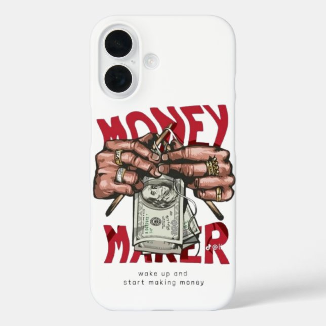 iPhone 16 Hülle Money Maker (Rückseite)