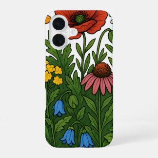 iPhone 16 Hüllen Blumen Hülle