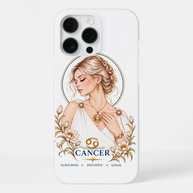 iPhone 16 Krebs Design Pro Max Hülle (Rückseite)