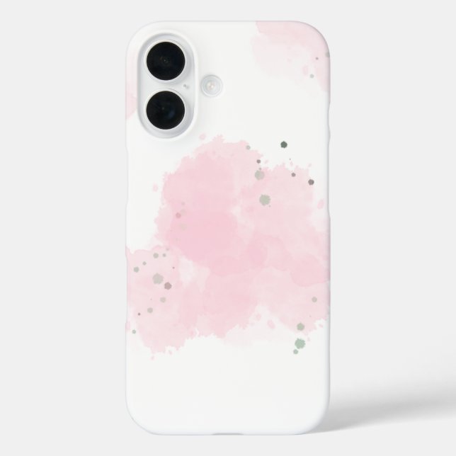 Iphone 16 pink cute case (Rückseite)