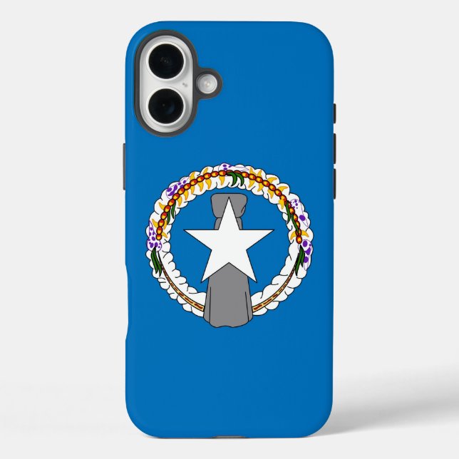 iPhone 16 Plus Case-Mate, Flagge Nord-Mariana Hülle (Rückseite)