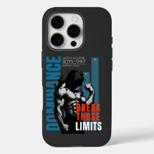 iPhone 16 pro "ATH-CODE" Fitness-Thema Gehäuse Hülle