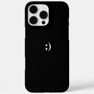 iPhone 16 Pro Max Case Black Simple