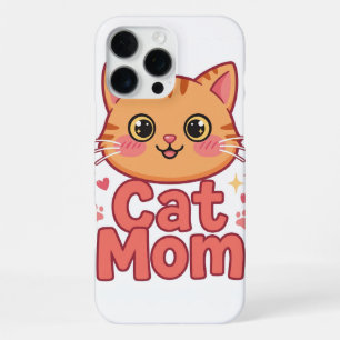 iPhone 16 Pro Max Hülle Cat Mom