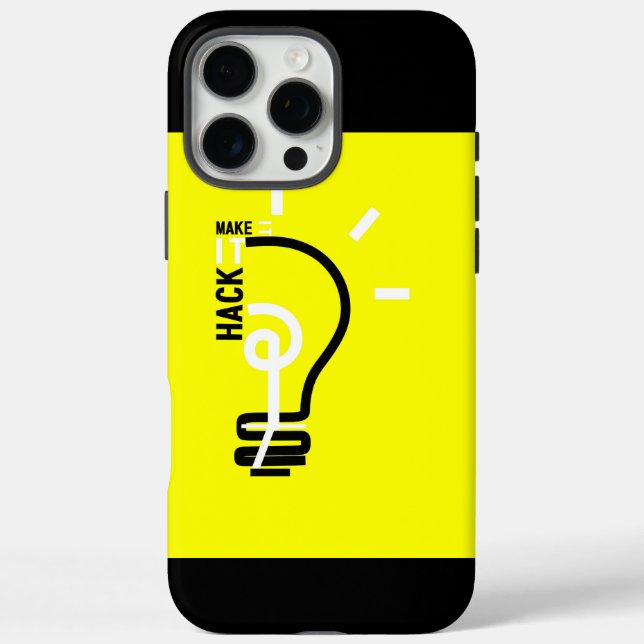 iPhone 16 Pro Max Hüllen Hack it Make it V1 (Rückseite)