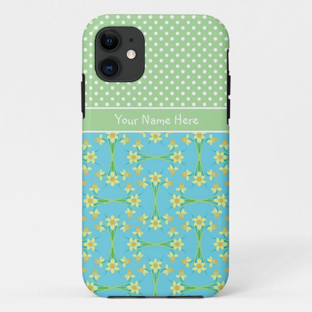 iPhone 5/5s Coque à personnaliser : Daffodils, Pol (Dos)