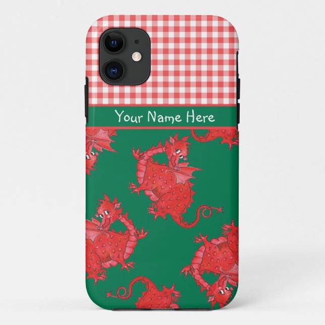 iPhone 5/5s Coque à personnaliser : mignon Dragon  (Dos)