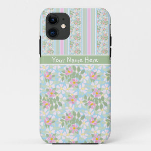iPhone 5/5s Coque-Mate Coque Dogroses roses, Strip