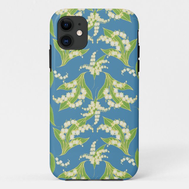 iPhone 5/5s Xtreme Case Maiglöckchen, Blau (Rückseite)