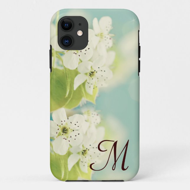 IPHONE 5 Case, Blume für Weißkirschblosos Case-Mate iPhone Hülle (Rückseite)