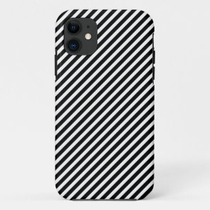 iPhone 5 Case mit Schwarzweiß-Streifen