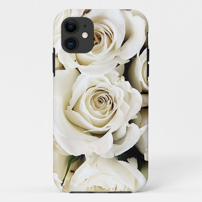 iPhone 5 Case - White Roses (Rückseite)