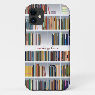 iphone 5 coque de bibliothèque