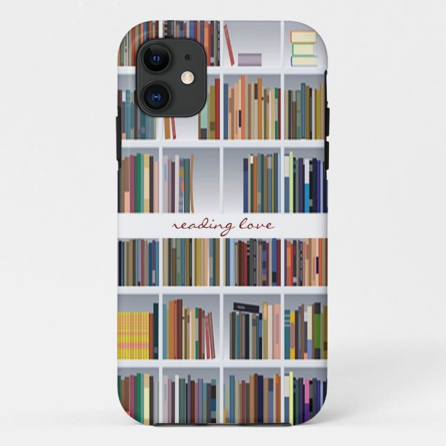 iphone 5 coque de bibliothèque (Dos)